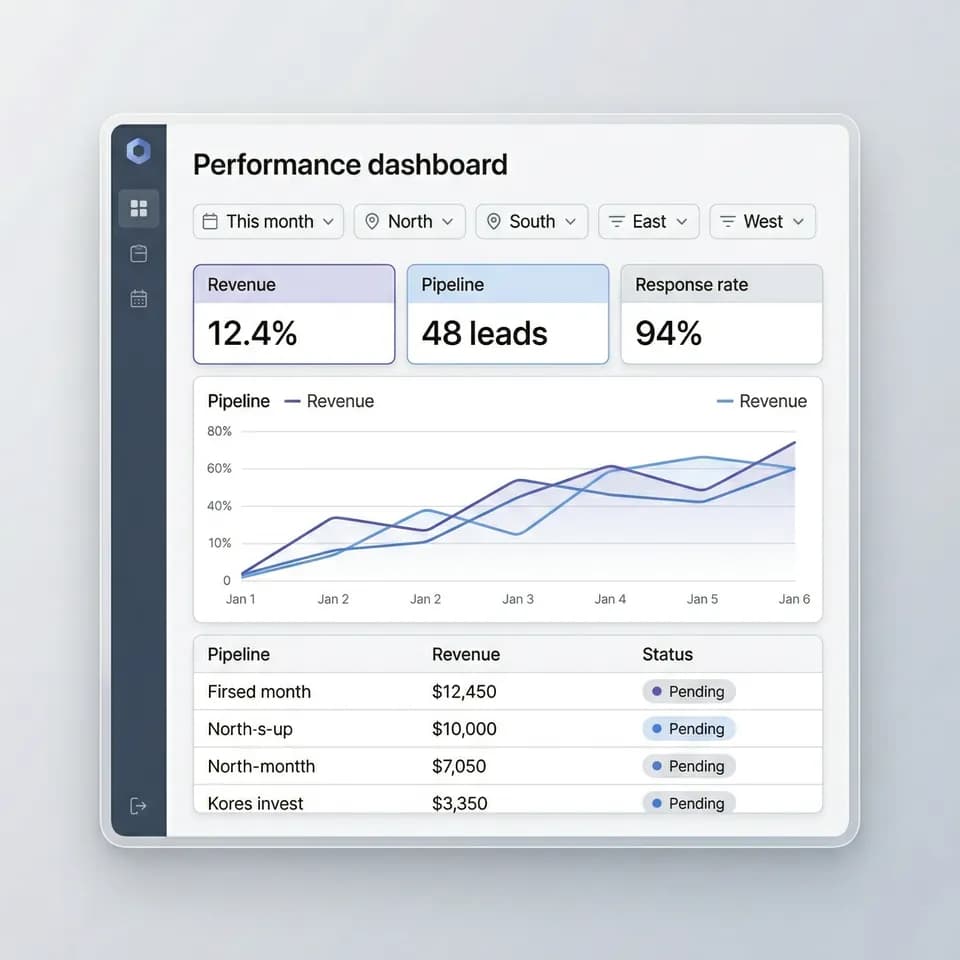 Business dashboards